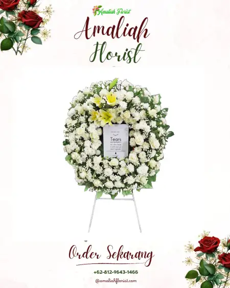 Krans Bunga Duka Pondok Benda