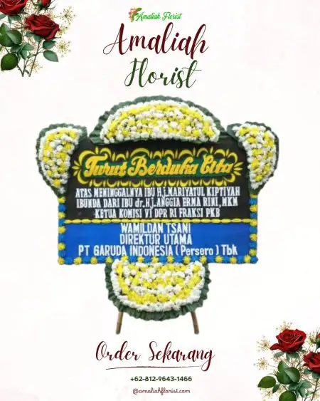 Papan Bunga Duka Pondok Benda